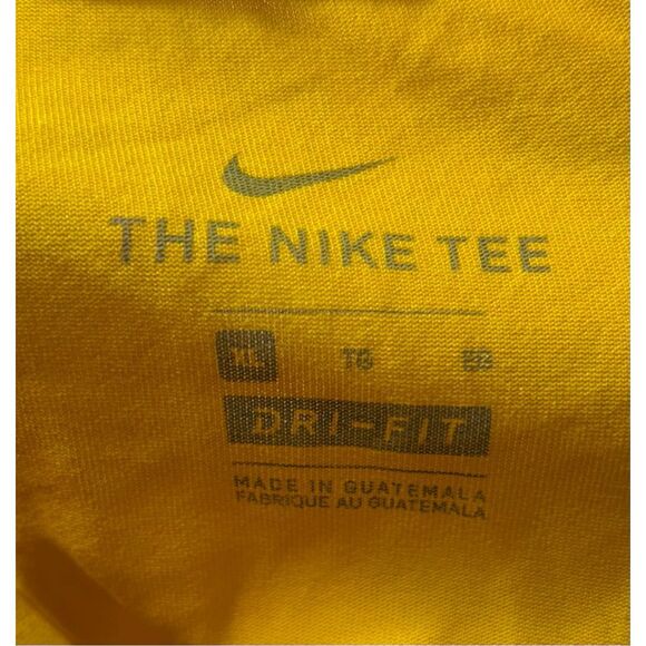 Green Bay Packers The Nike Tee Dri-Fit Athletic T-Shirt Men's XL Yellow - Picture 5 of 6